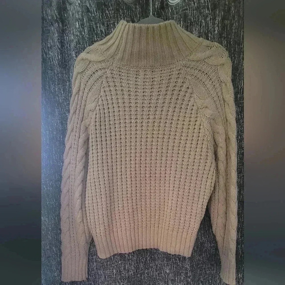 A New Day Cable knit sweaterNude colorSize small - Picture 6 of 7